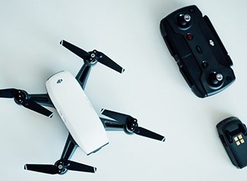 DJI Spark drone. Ideal for your Drone Training Course with 3iC